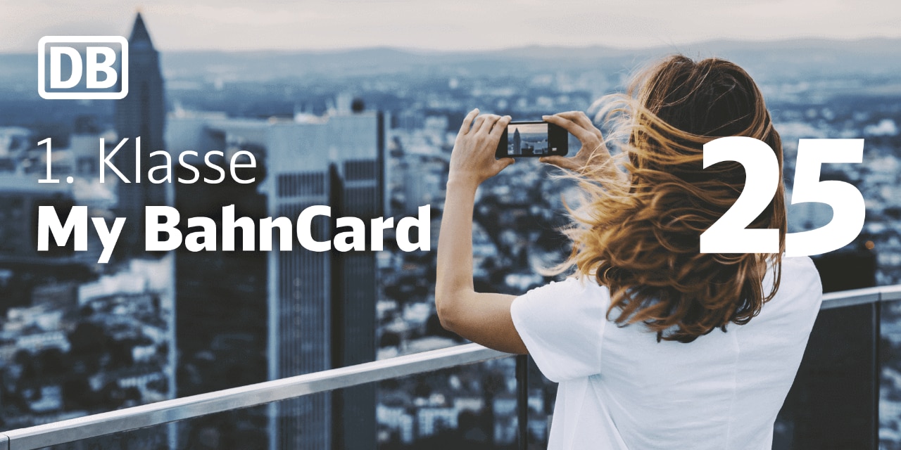 My BahnCard 25, 1. Klasse