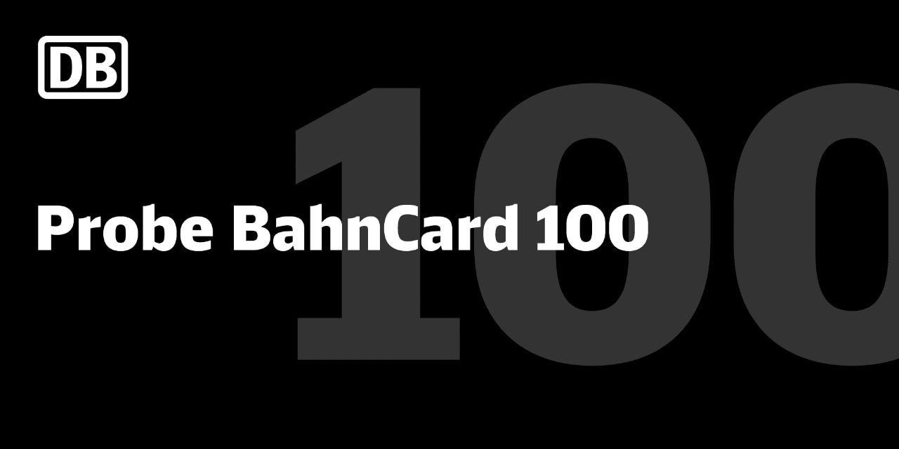 Probe BahnCard 100, 2. Klasse
